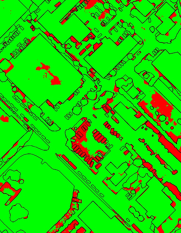 red/green image