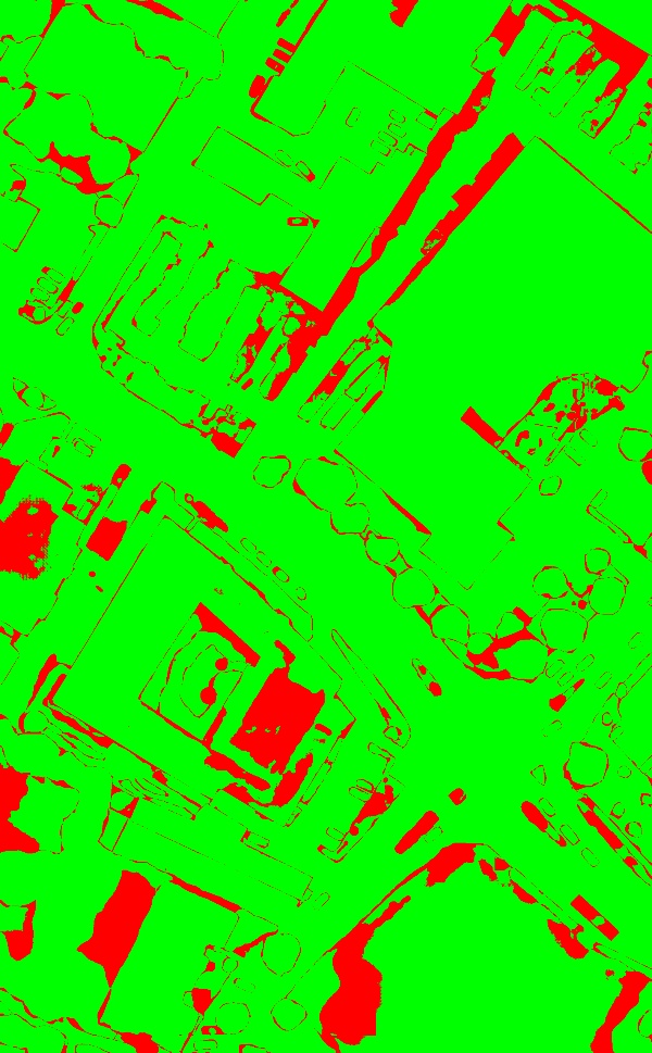 red/green image