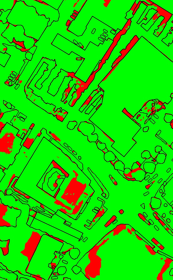 red/green image