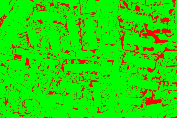 red/green image