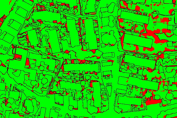 red/green image