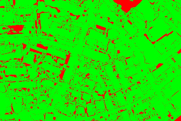 red/green image