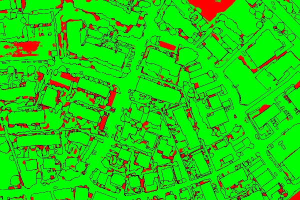 red/green image