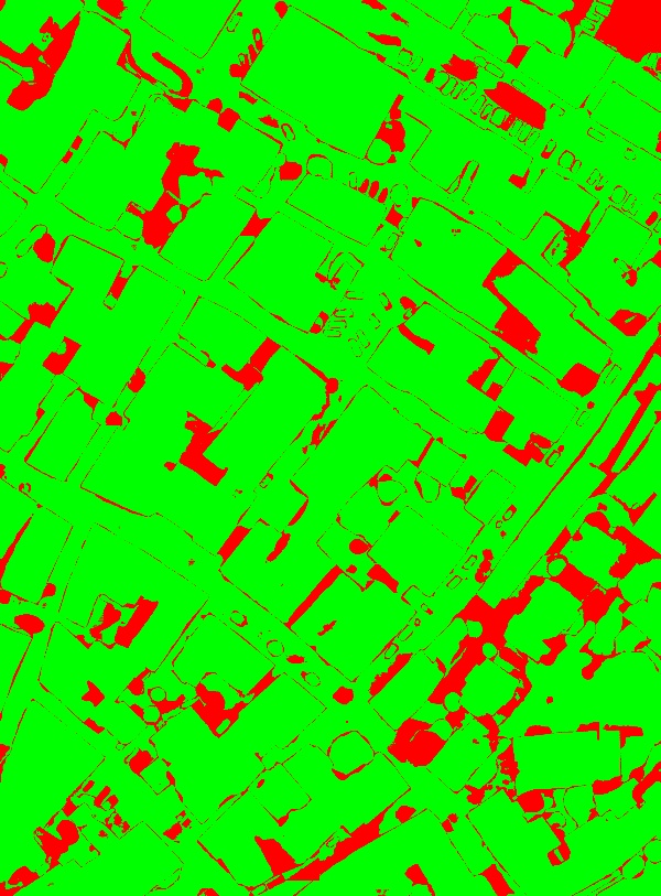 red/green image