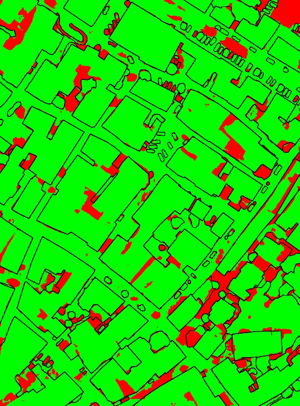 red/green image