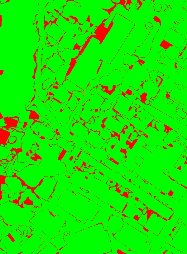 red/green image