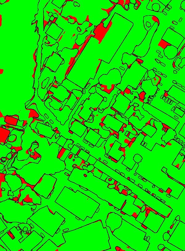 red/green image