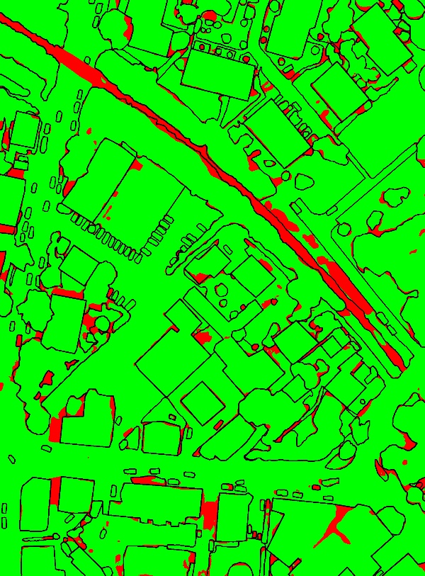 red/green image