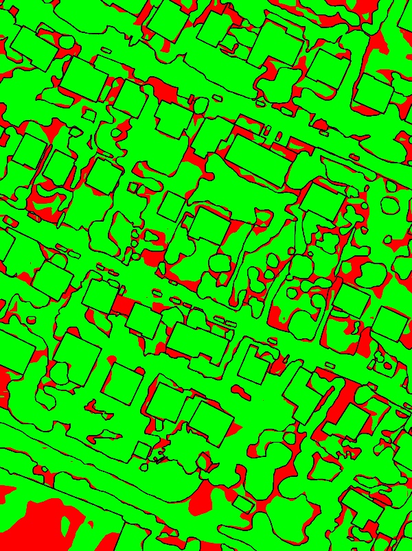 red/green image