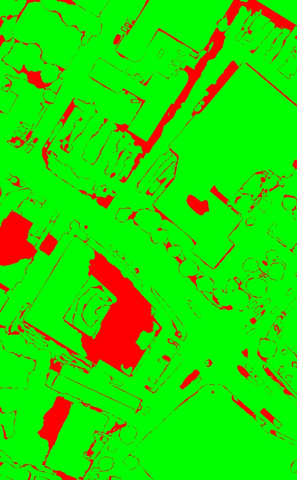 red/green image