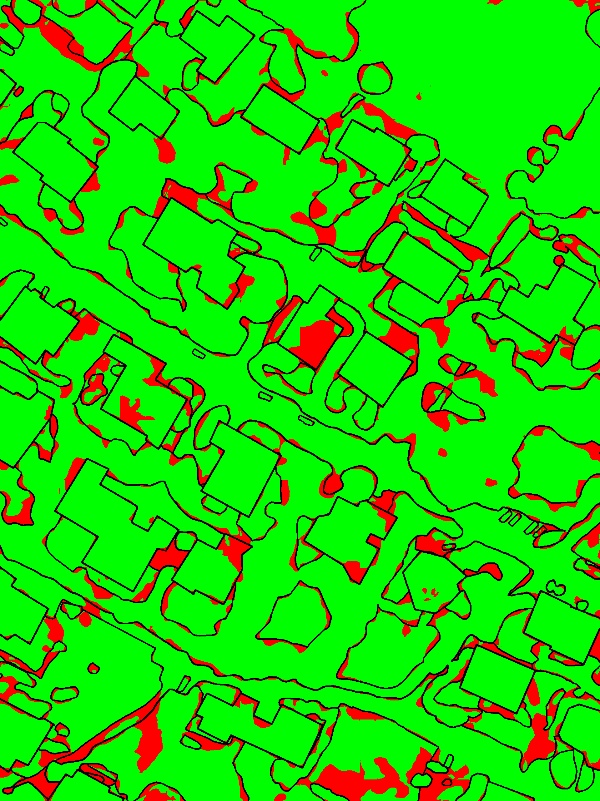 red/green image