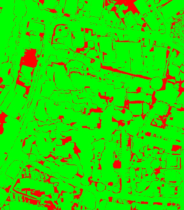 red/green image