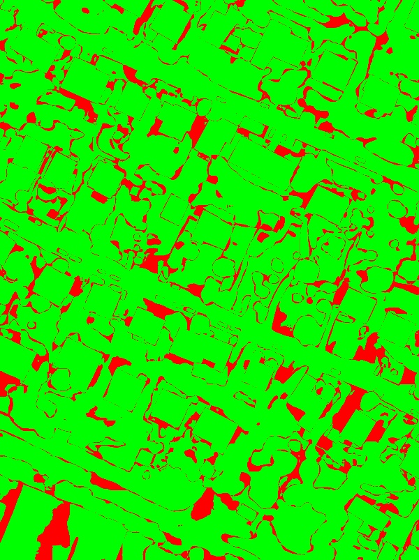 red/green image