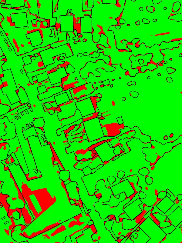 red/green image
