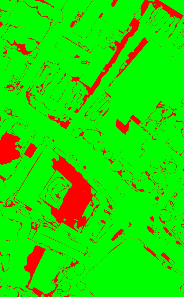 red/green image