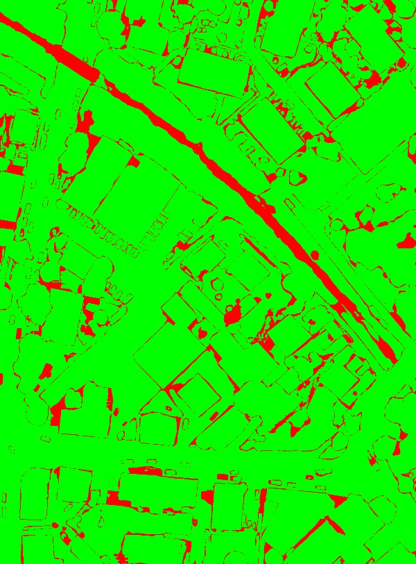 red/green image