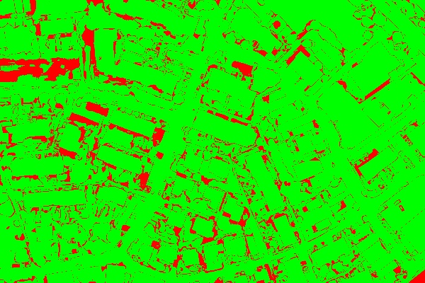 red/green image