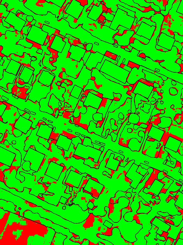 red/green image