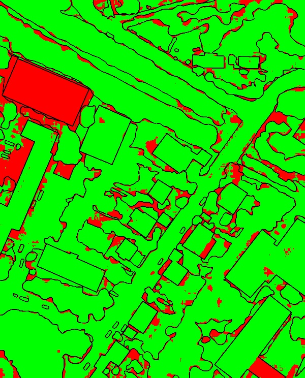 red/green image