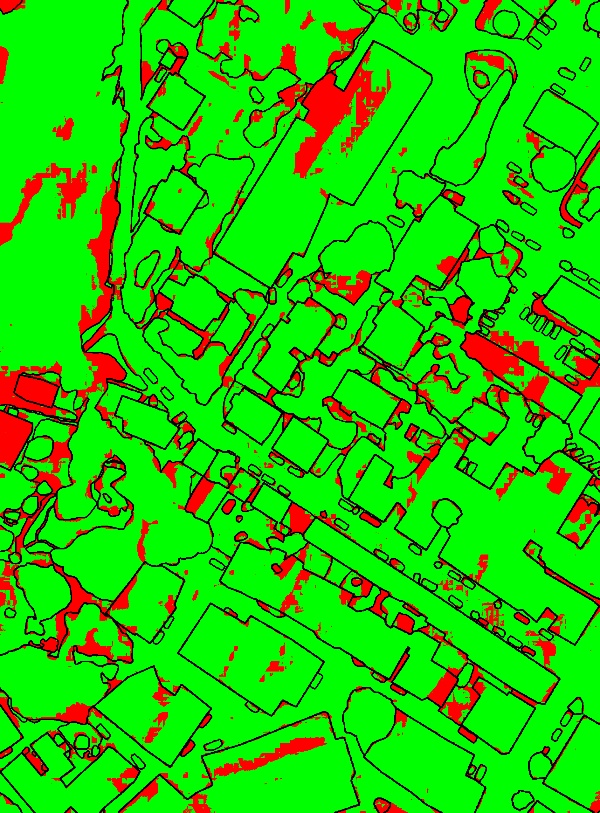 red/green image