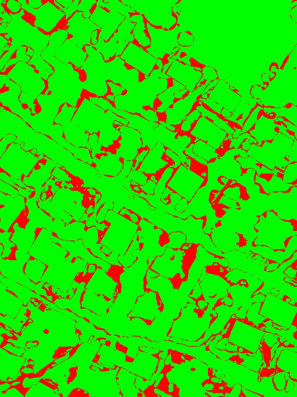 red/green image