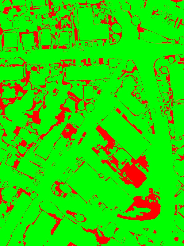 red/green image