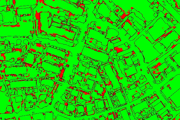 red/green image