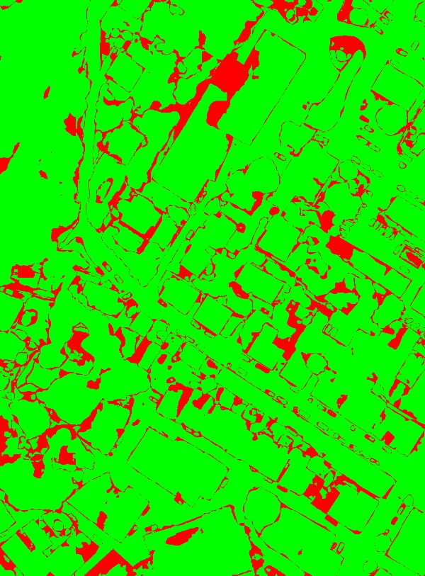 red/green image