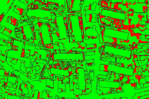 red/green image