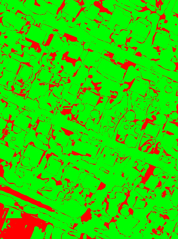 red/green image