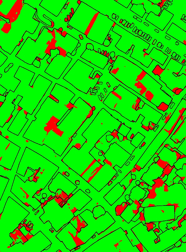red/green image