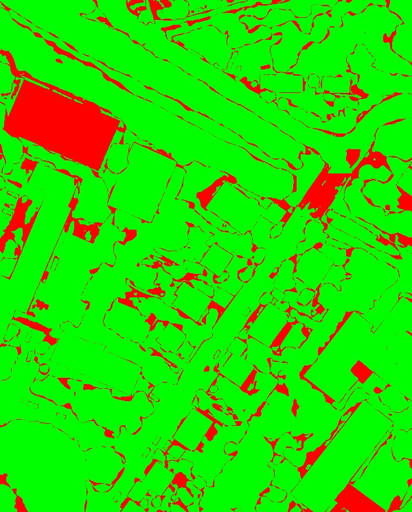 red/green image