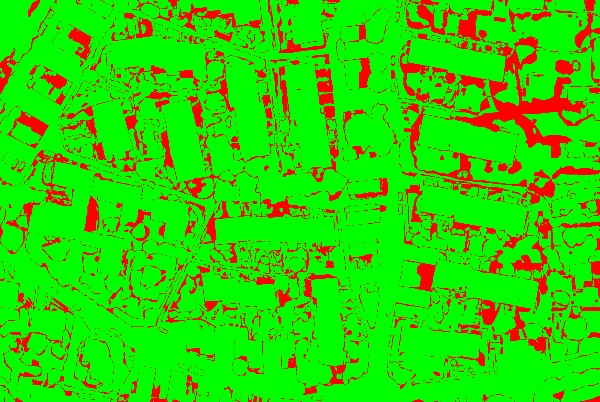 red/green image