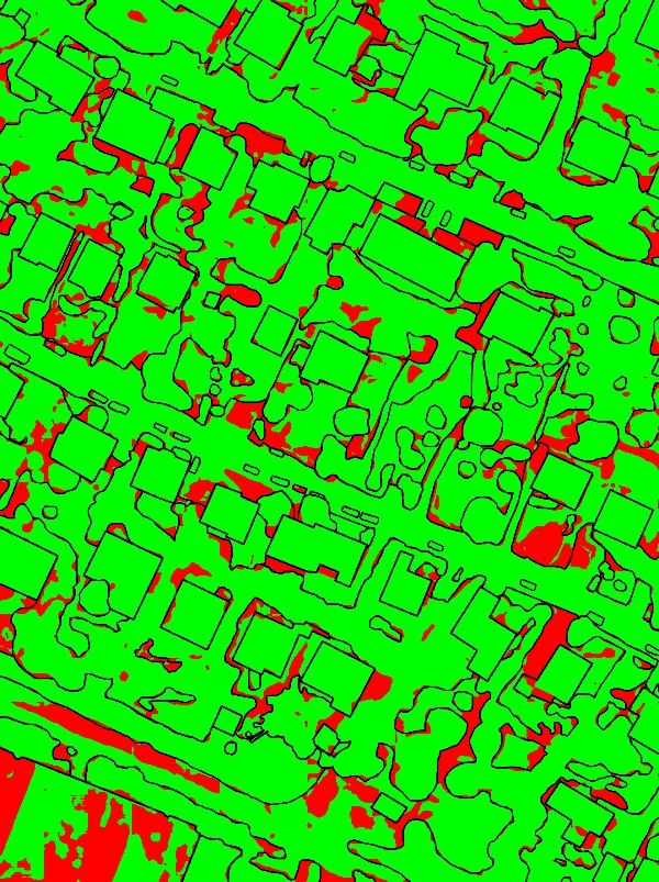 red/green image