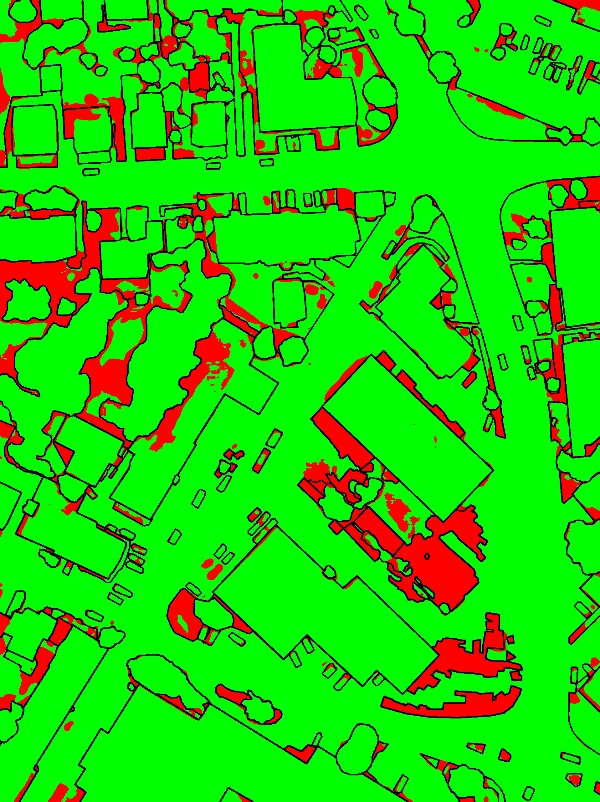red/green image