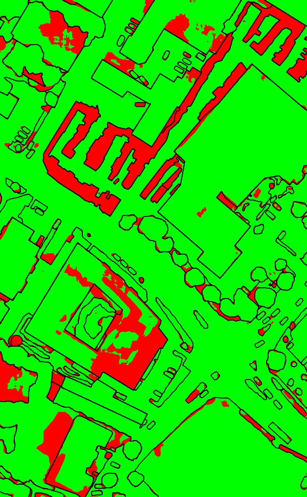 red/green image