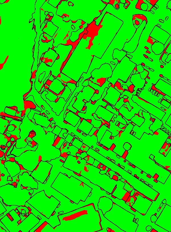 red/green image