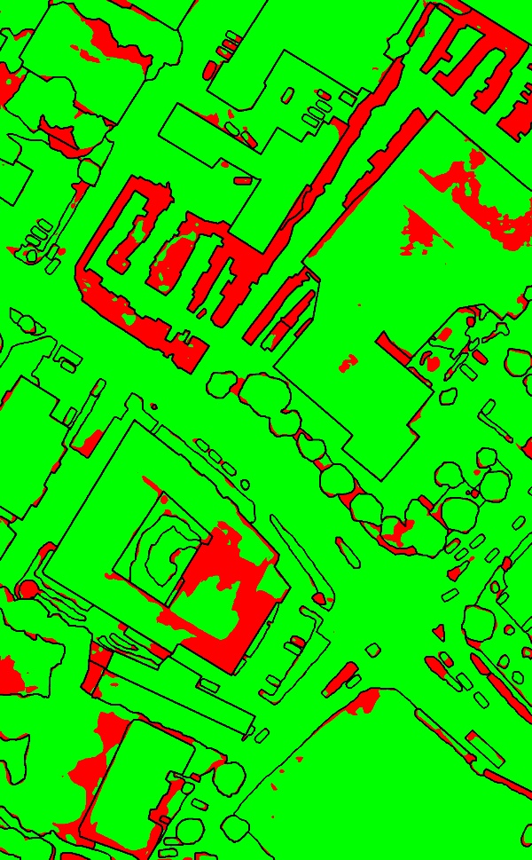 red/green image