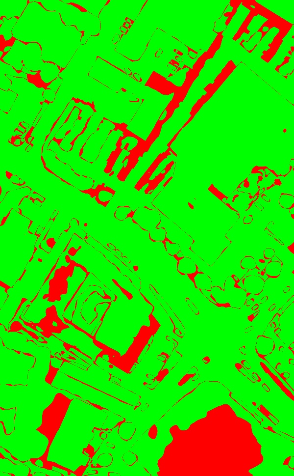red/green image