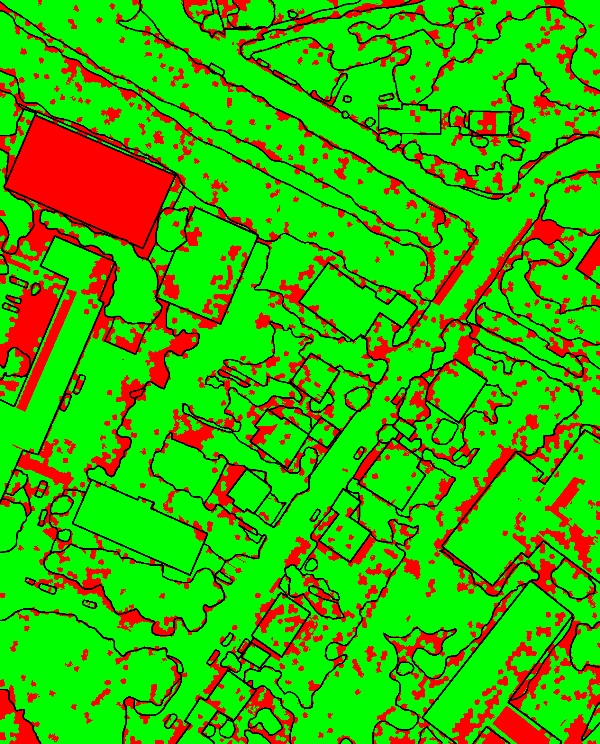 red/green image