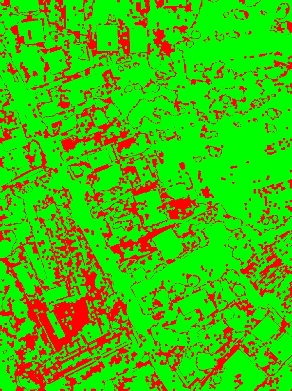 red/green image