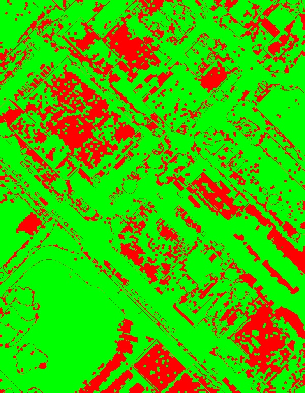 red/green image