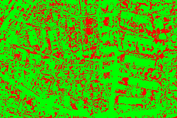red/green image