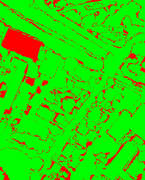 red/green image